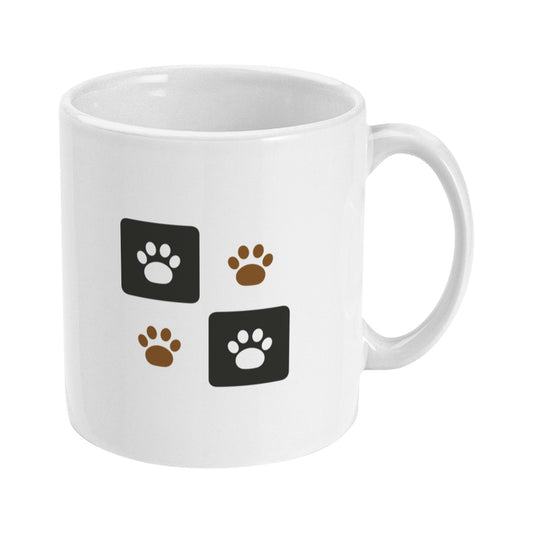 Good Days Have Paws Ceramic Mug for Dog Lovers